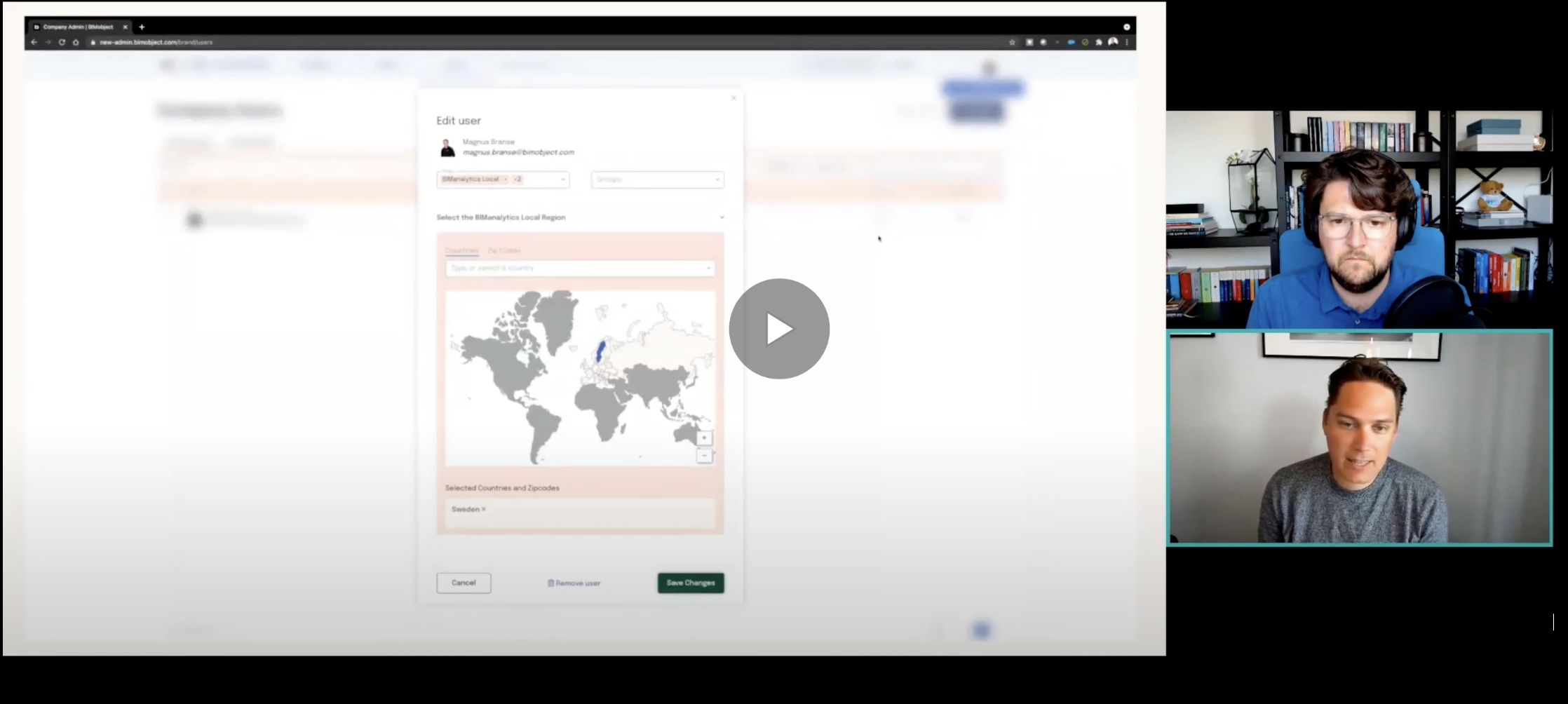 Webinar Company Admin