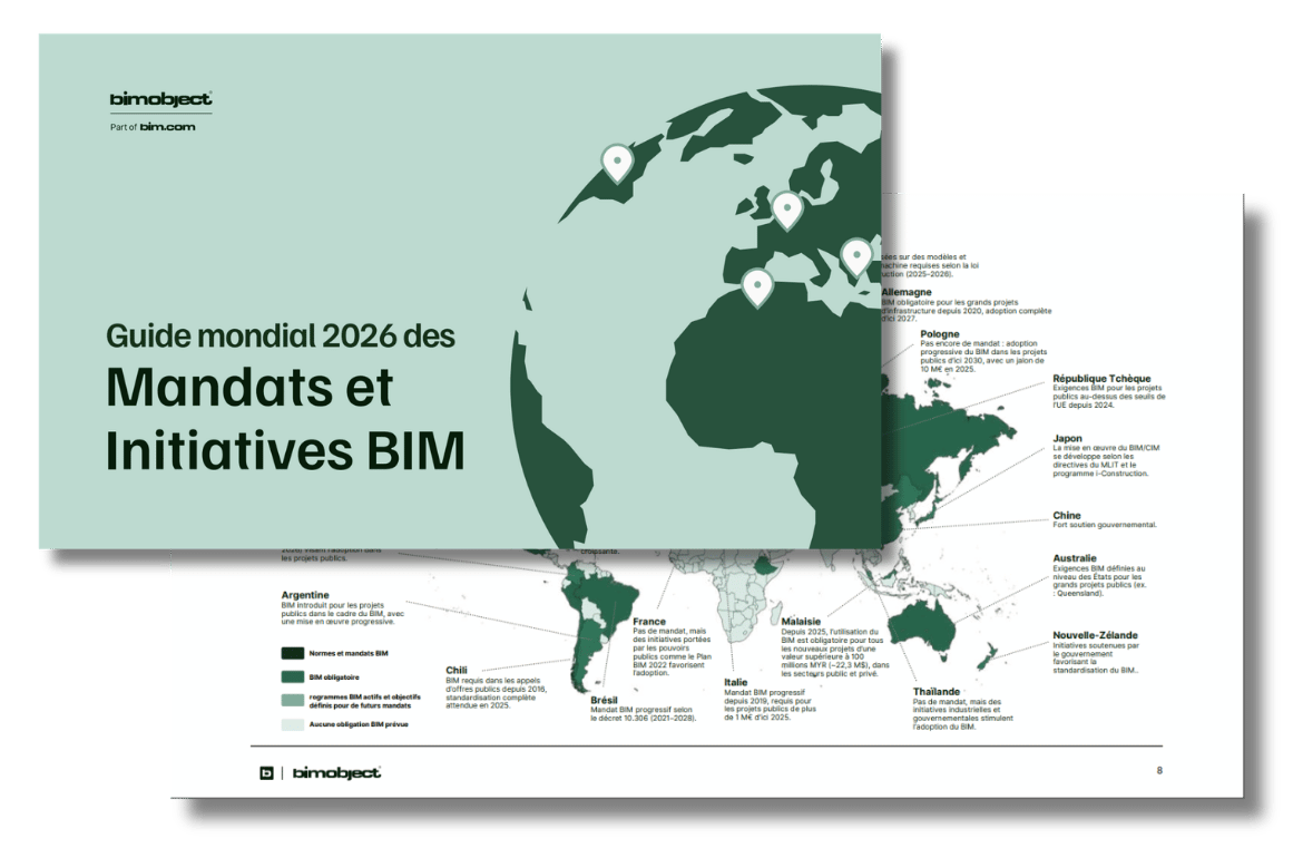 Les mandats BIM en 2026 : comment ils transforment la demande en produits de construction