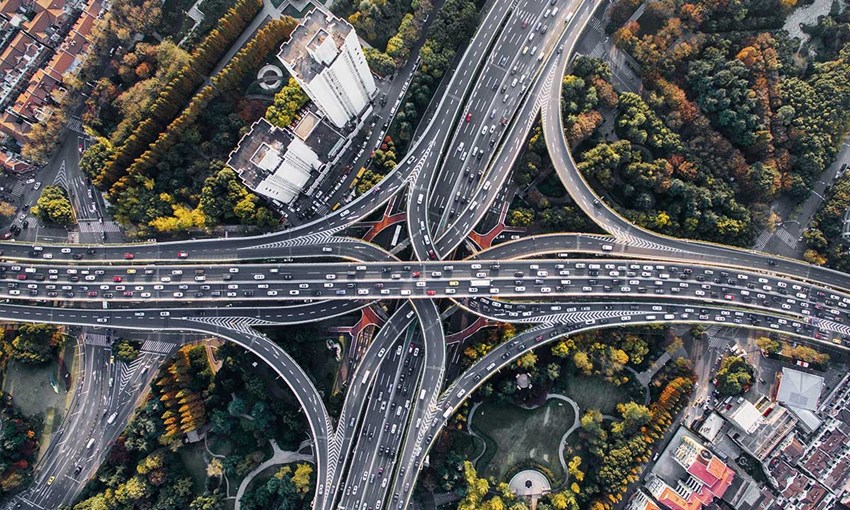 Shanghai intersection